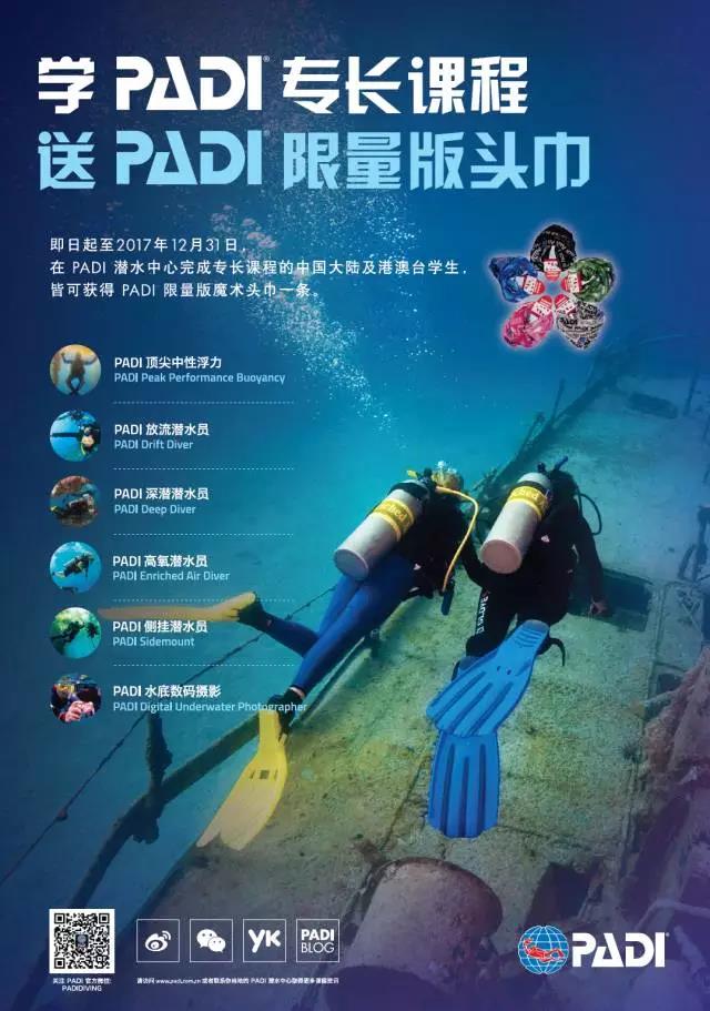 PADI 專長課程丨帶給你探索海洋世界的無限可能